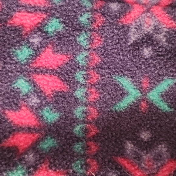 NWOT L.L. Bean Girls 10-12 Fleece Zip Up Sweater - Picture 3 of 6